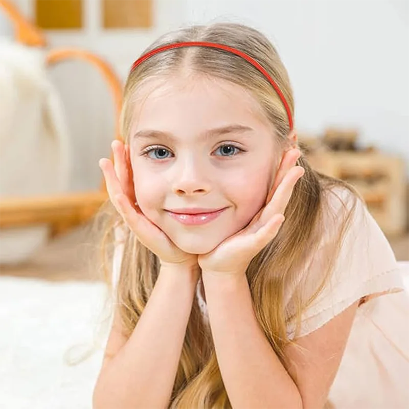 Diademas de metal delgadas y livianas para niña