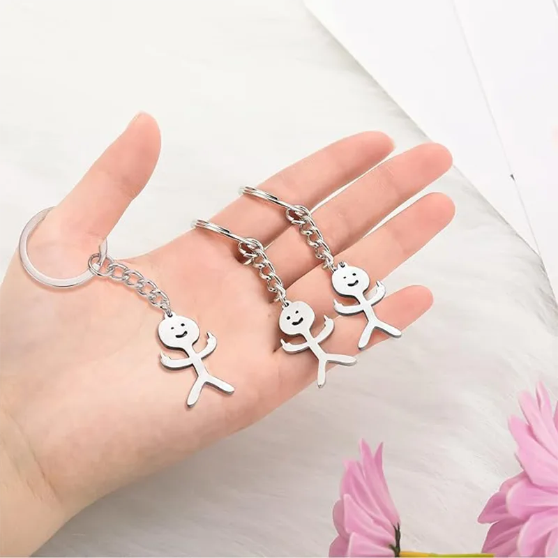 Llavero de acero inoxidable